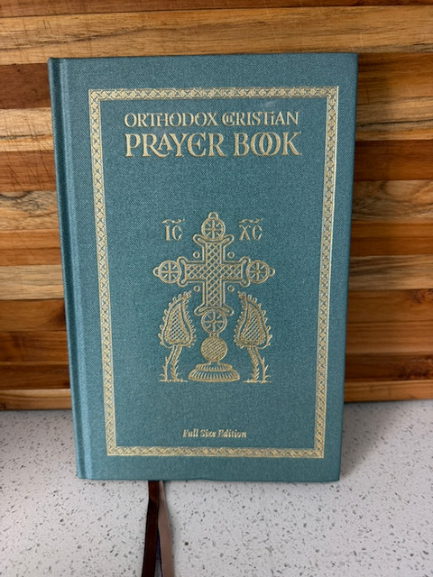Orthodox Christian Prayer Book Full Size Newrome Green New 9781939028396