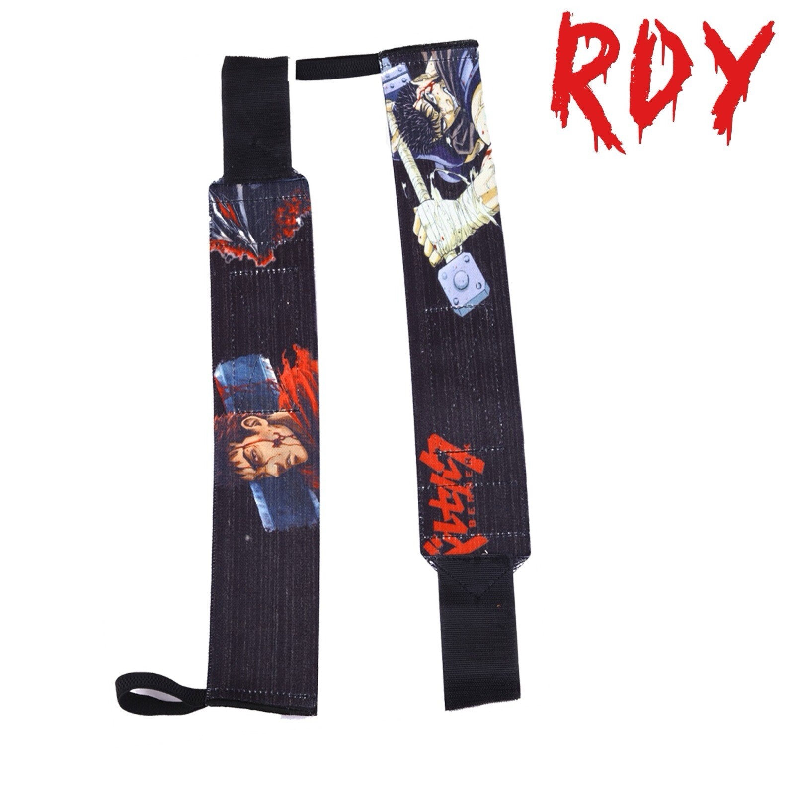 Anime Wrist Wraps For Powerlifting Berserk Anime Wrist Wrap With Thumb Loop