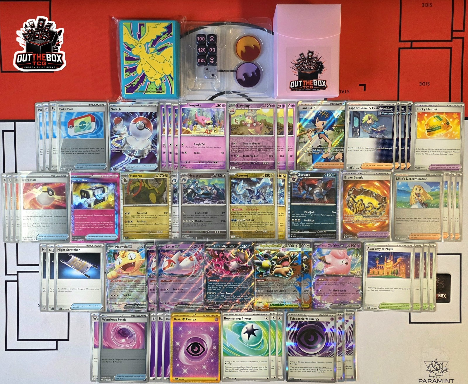 Slowking & Kyurem - Pokémon TCG - OutTheBoxTCG ELITE Custom Meta Deck