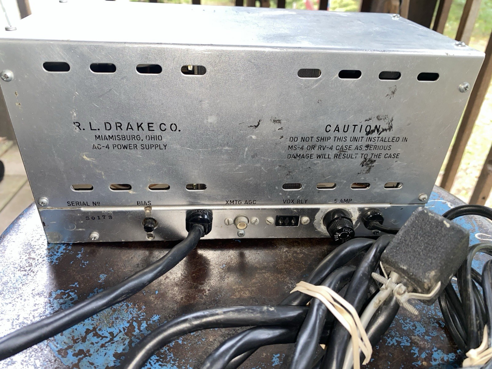 R.L. Drake AC-4 Power Supply Ham Radio