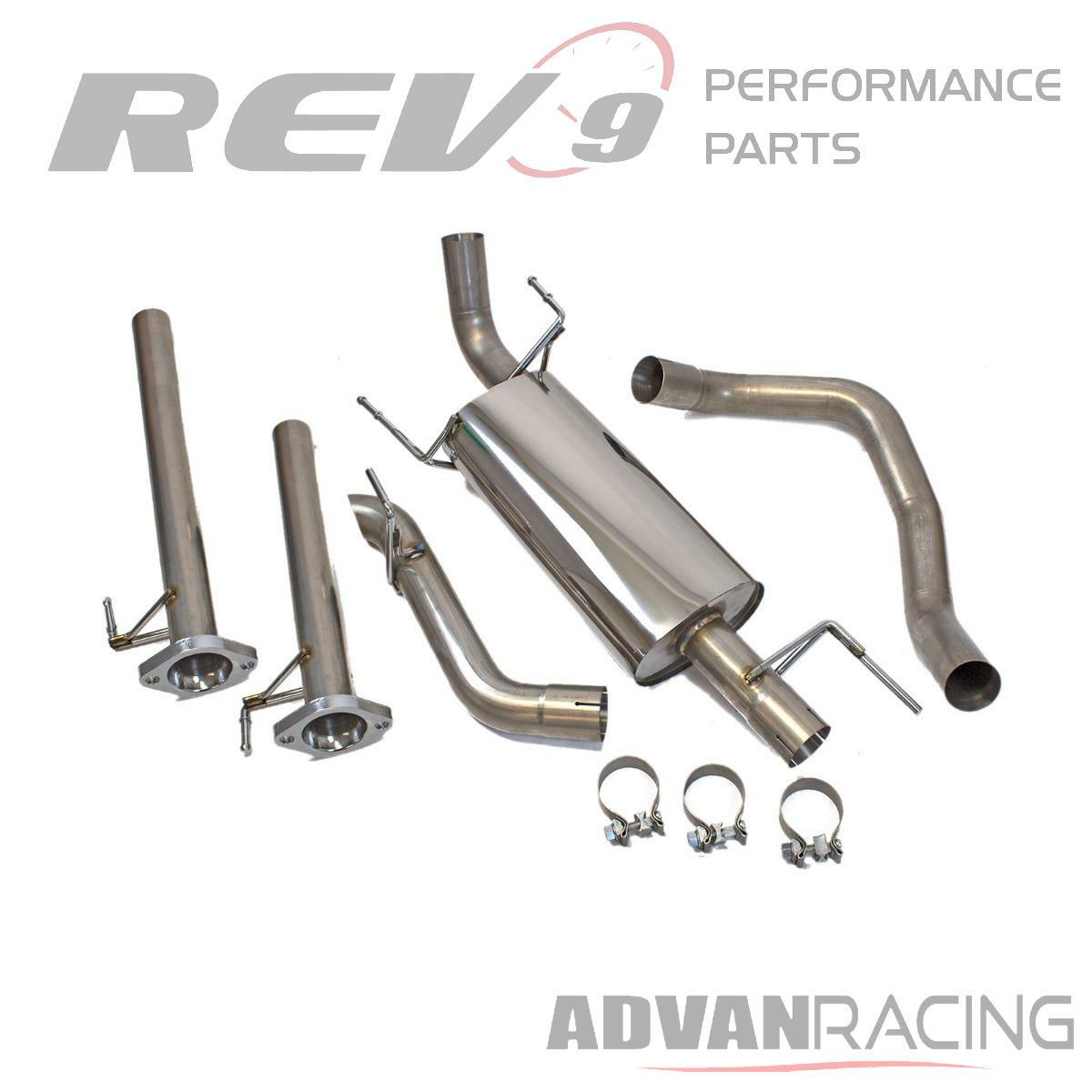 Rev9 FlowMAXX Stainless Cat-Back Exhaust Kit for LEXUS GX470 03-09