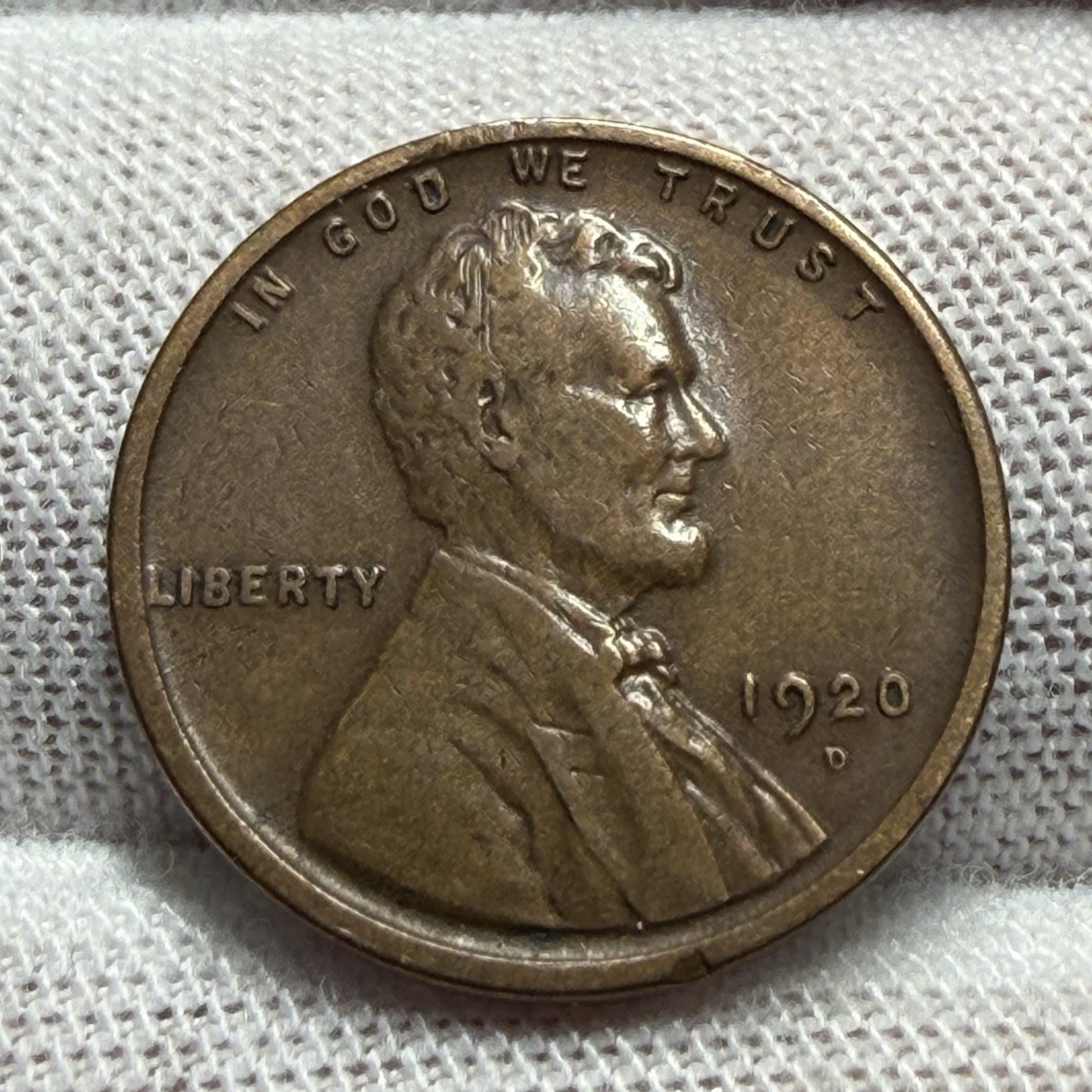 1920-D Better Date Lincoln Wheat Cent Penny receive coin pictured #6361