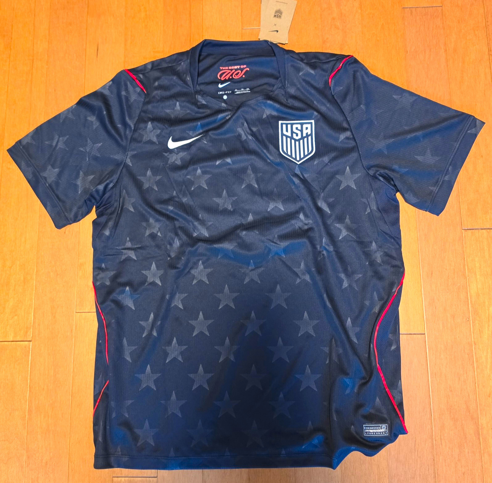 Nike USA National Team Christian Pulisic #10 Soccer Jersey Men's  Large Blue