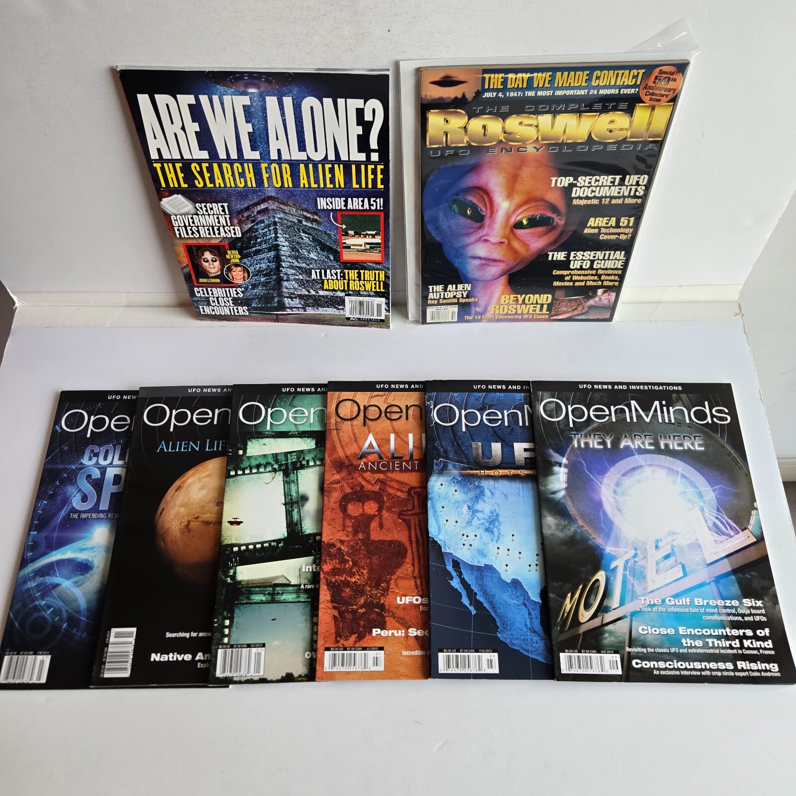 Open Minds/Roswell/UFO/UAP/COVER UP/ALIENS/SPACE/Extraterrestrial/Contact