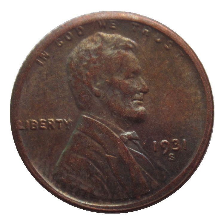 1931 S Lincoln Wheat As shown in the figure 1931 S Lincoln Wheat As shown in the figure