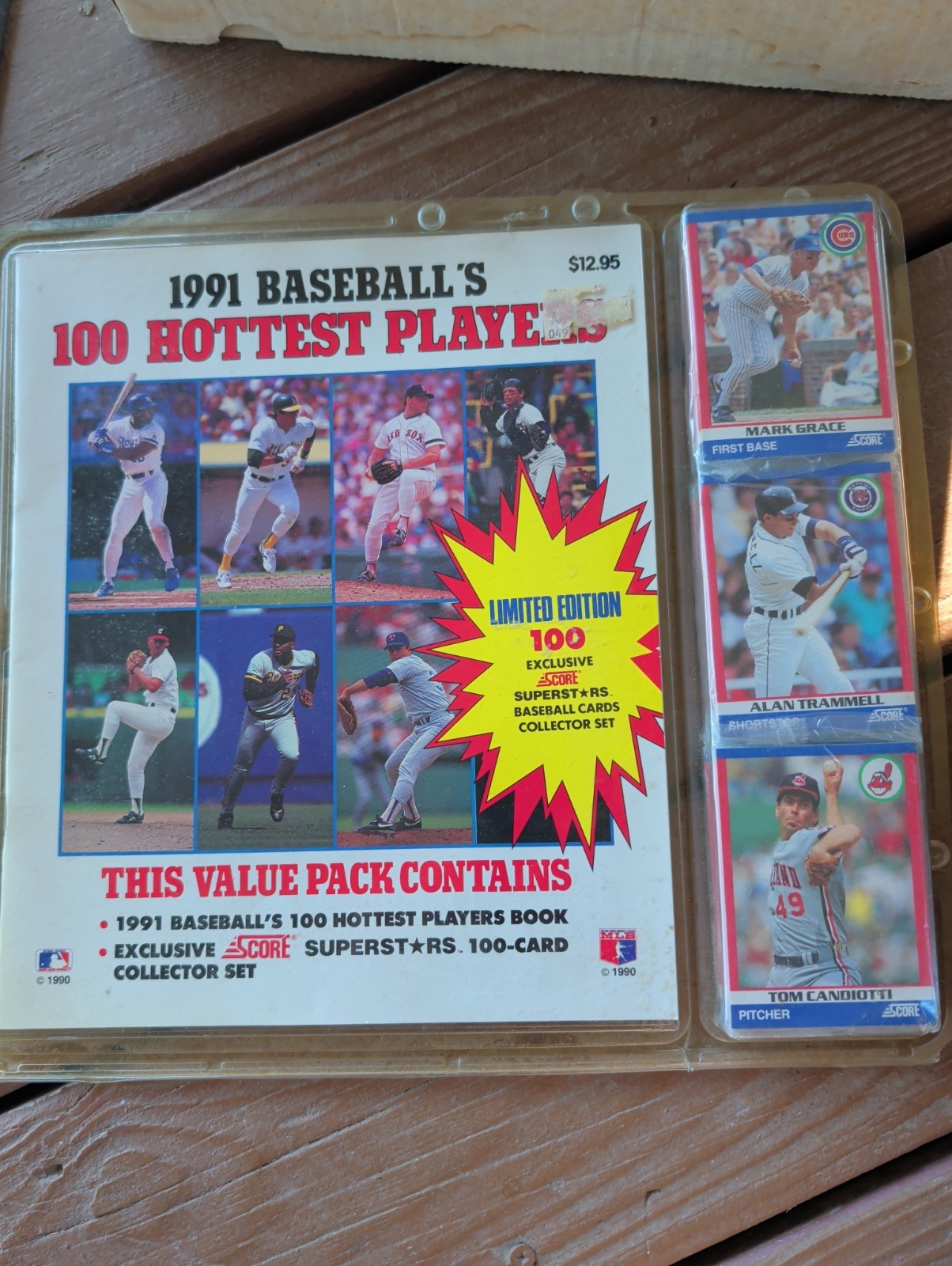 1991 Baseballs 100 Hottest Players Limited Edition Collectors Set New Unopened
