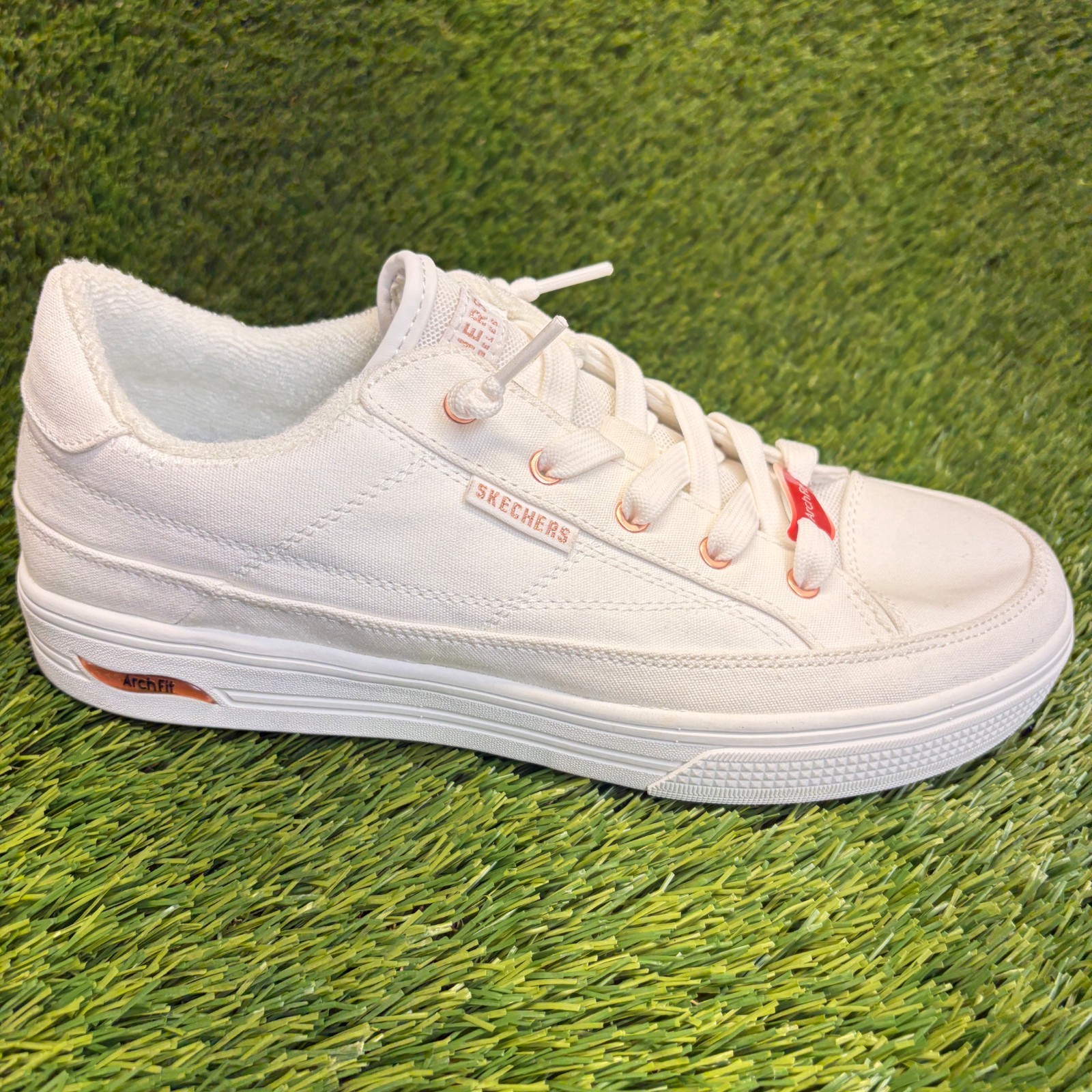 Skechers Arch Fit Arcade Meet Ya There Womens Size 9D Athletic Shoes Sneakers