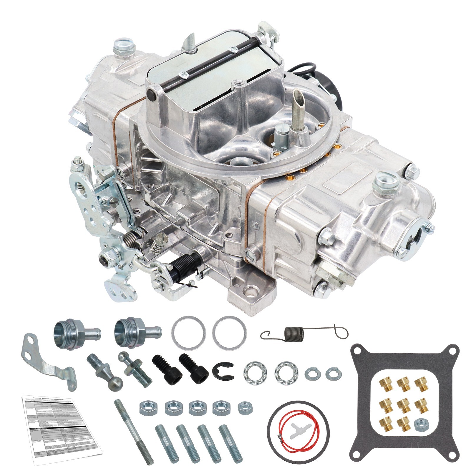 BR-67255 4 Barrel 650 CFM Brawler Double-Pumper Carburetor Electric Choke BR-67255 4 Barrel 650 CFM Brawler Double-Pumper Carburetor Electric Choke