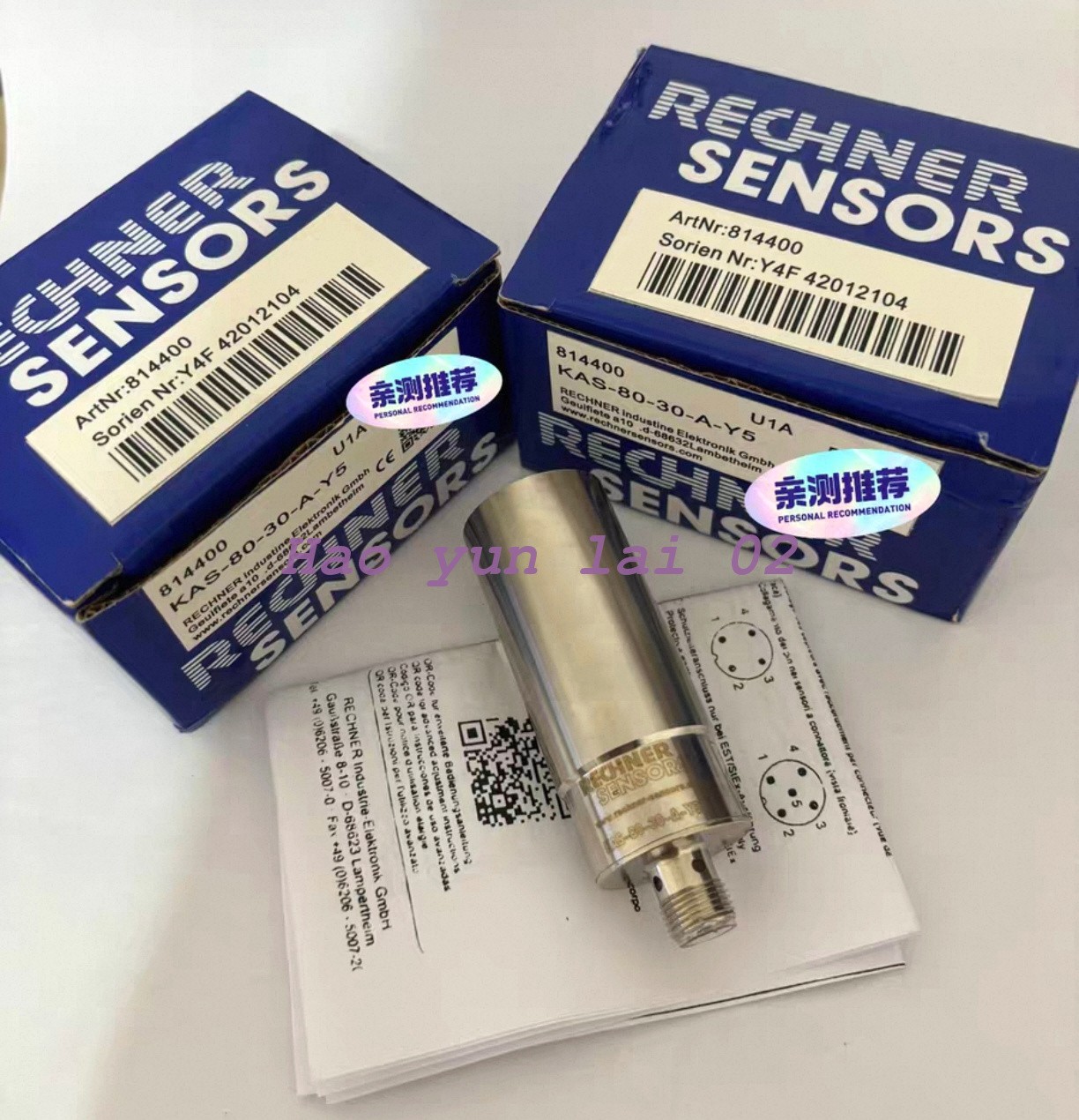 KAS-80-30-A-Y5 1PCS New For Rechner KAS-80-30-A-Y5 Proximity Switch Sensor