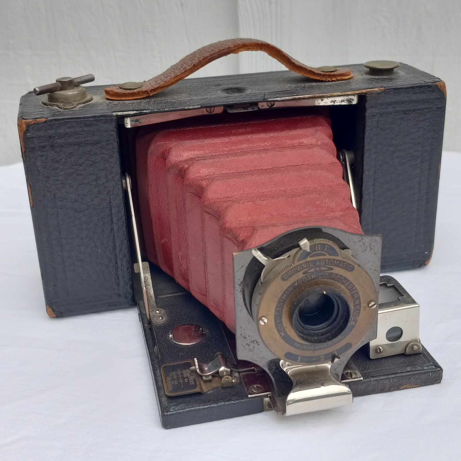 Antique 1909-1915 Kodak No 2 Folding Pocket Brownie Model B Camera 120