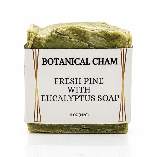 3 PCS Fresh Pine with Eucalyptus Soap Handcrafted Fresh Pine Soap Plant Oils 3 PCS Fresh Pine with Eucalyptus Soap Handcrafted Fresh Pine Soap Plant Oils