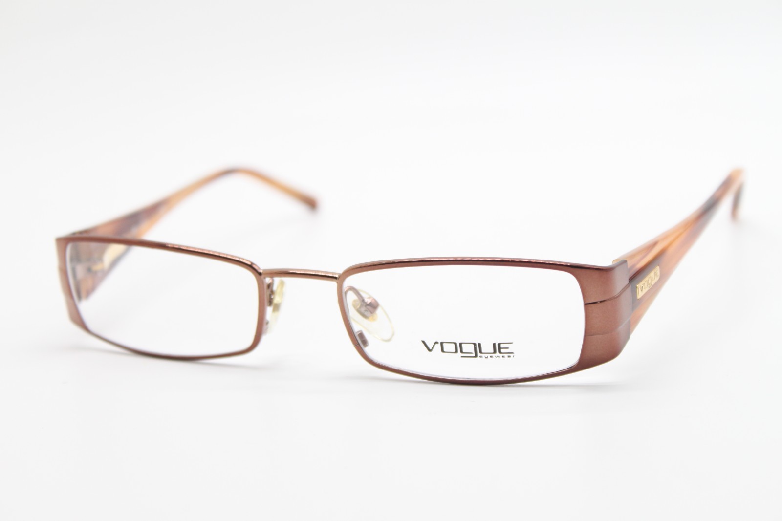 NEW VOGUE VO 3577 900 BROWN AUTHENTIC EYEGLASSES 50-18