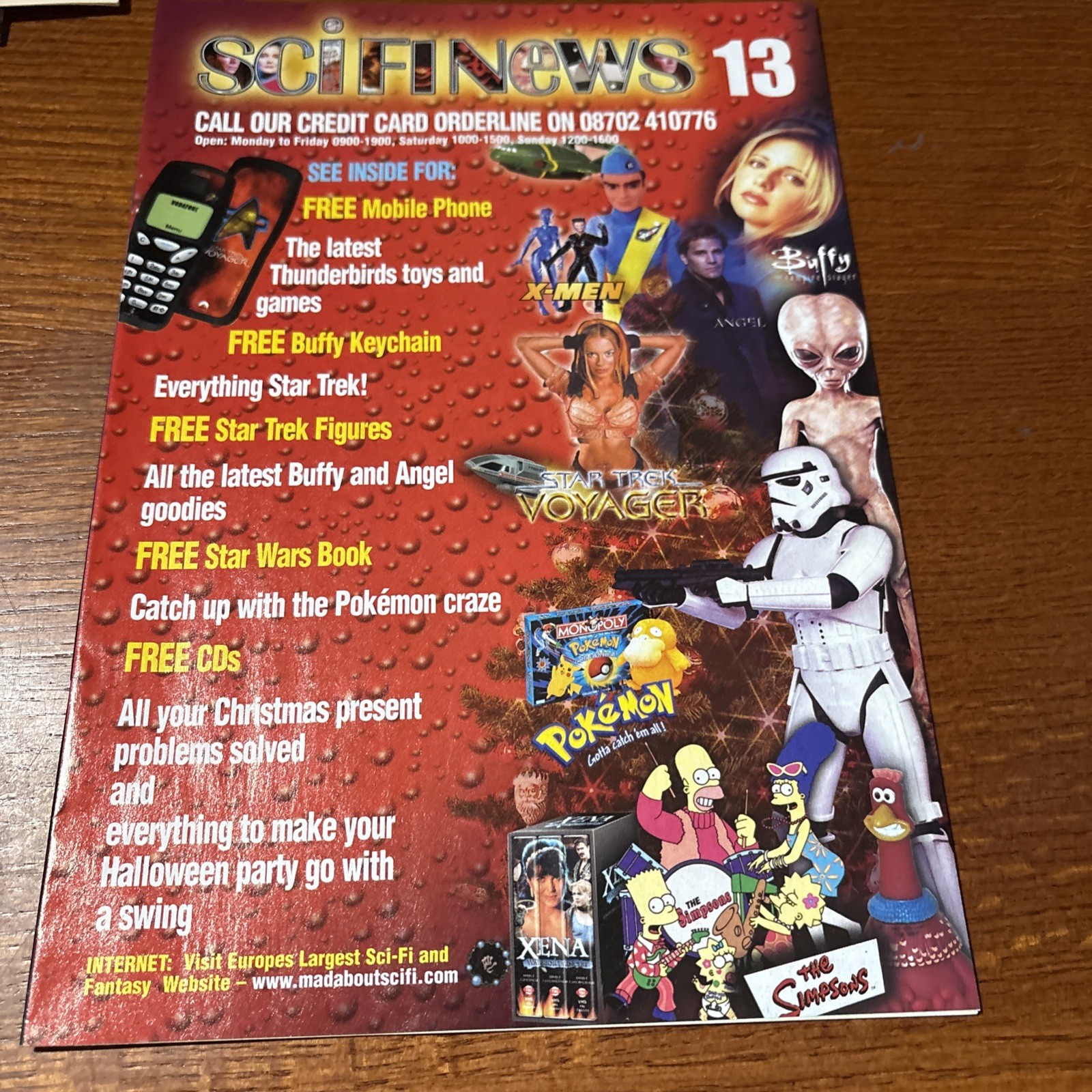 VTG Sci-Fi News 1 Special Catalog: Buffy the Vampire Slayer Star Trek Voyager