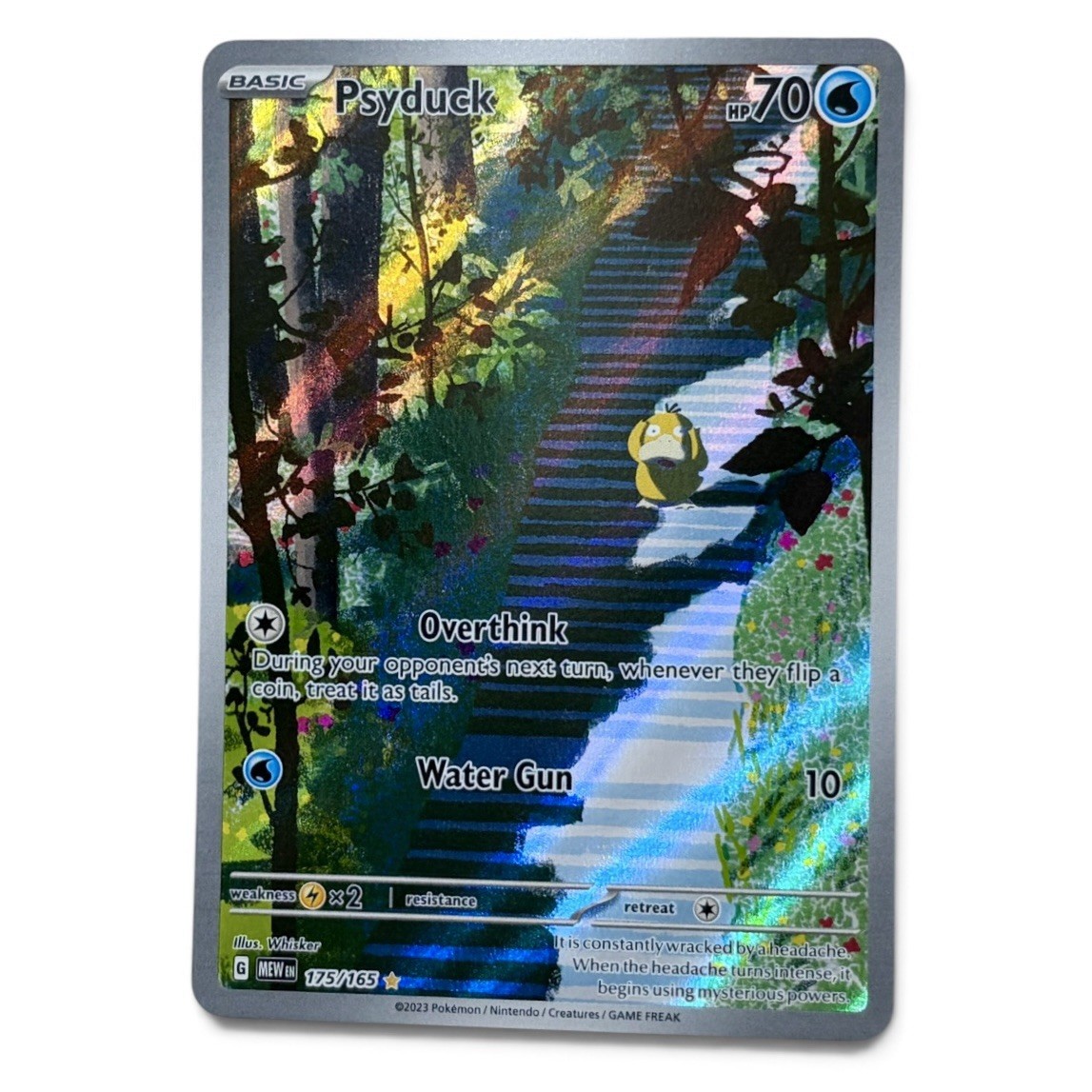 Psyduck 175/165 Full Art Holo Rare Scrarlet & Violet 151 Pokemon Card NM
