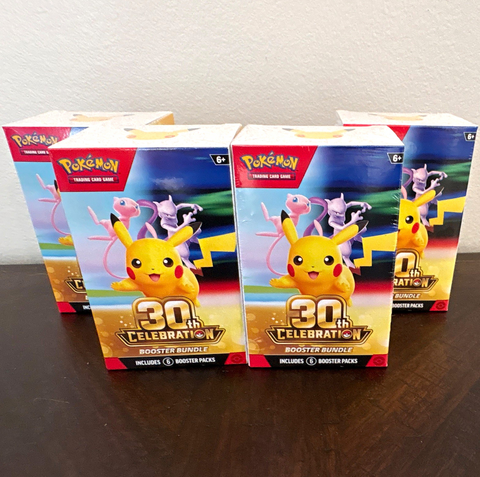 Pokémon 30th Anniversary Booster Bundles - 3 Boxes Available