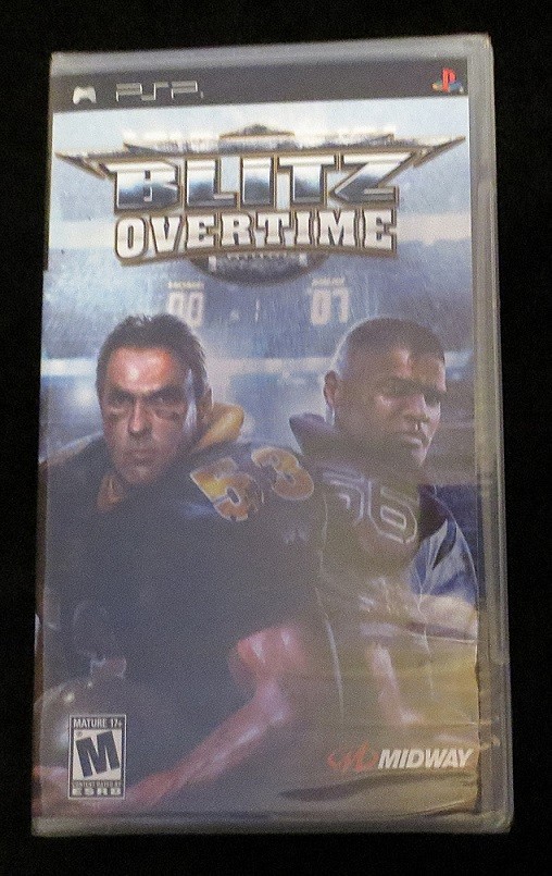 PSP BLITZ OVERTIME BRAND NEW LAWRENCE TAYLOR ROMANOWSKI FOOTBALL 2006 ULTRA RARE PSP BLITZ OVERTIME BRAND NEW LAWRENCE TAYLOR ROMANOWSKI FOOTBALL 2006 ULTRA RARE