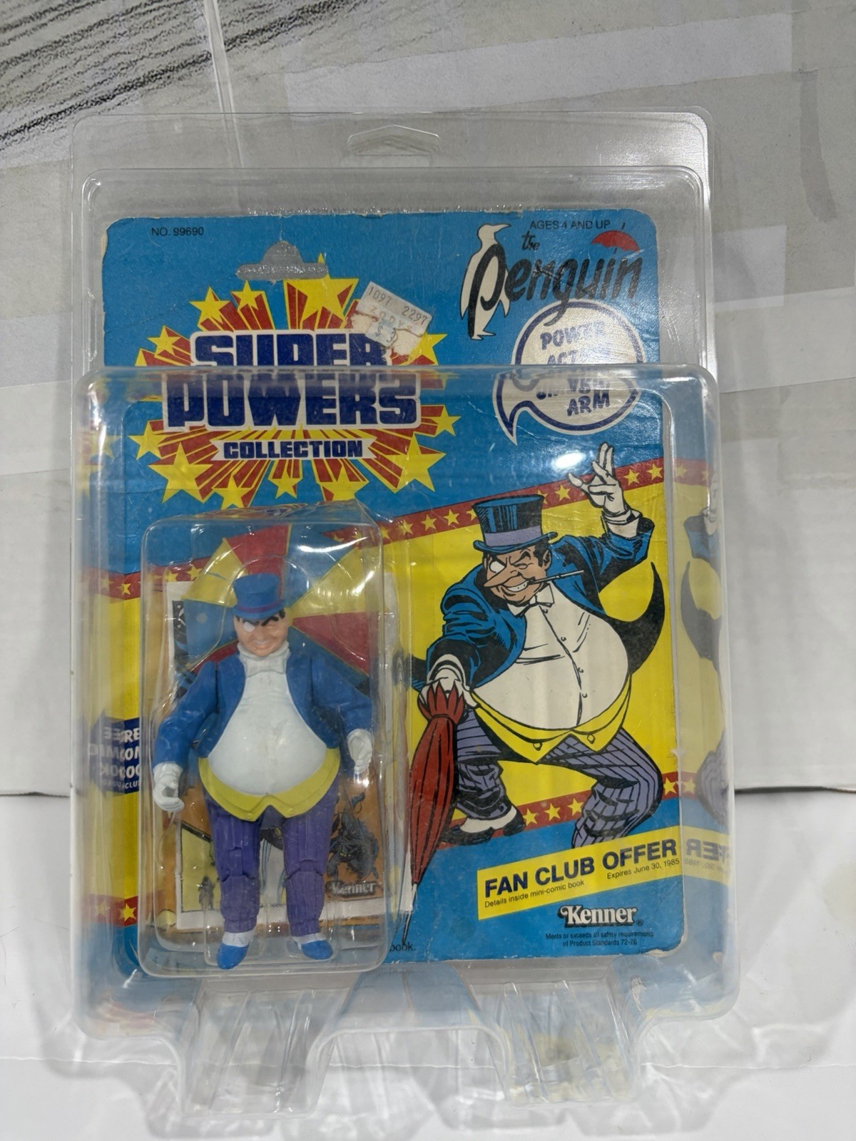 1984 kenner super powers penguin Unopened New MiB