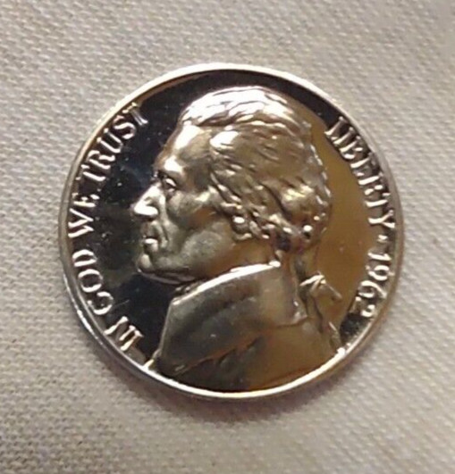 1962-P *GEM PROOF* Jefferson Nickel *PRICE REDUCED* 1962-P *GEM PROOF* Jefferson Nickel *PRICE REDUCED*