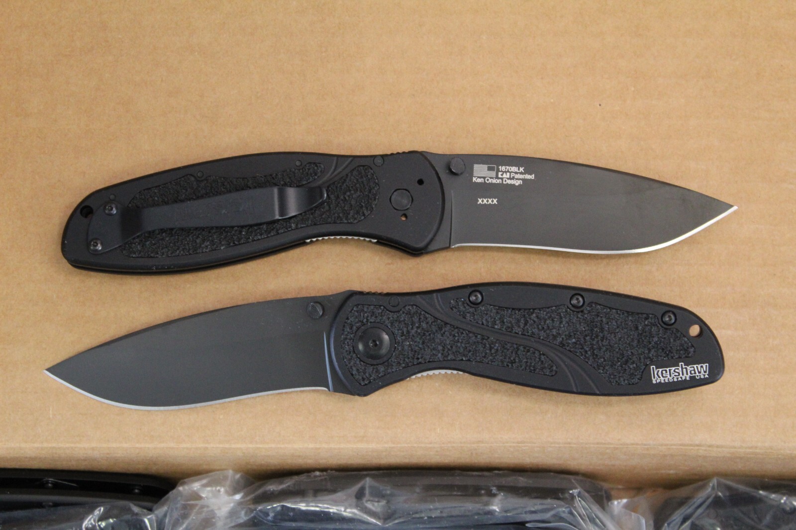 Kershaw 1670BLK Blur, Assisted Opening Folding Knife Factory 2nd, Brand New Blem Kershaw 1670BLK Blur, Assisted Opening Folding Knife Factory 2nd, Brand New Blem