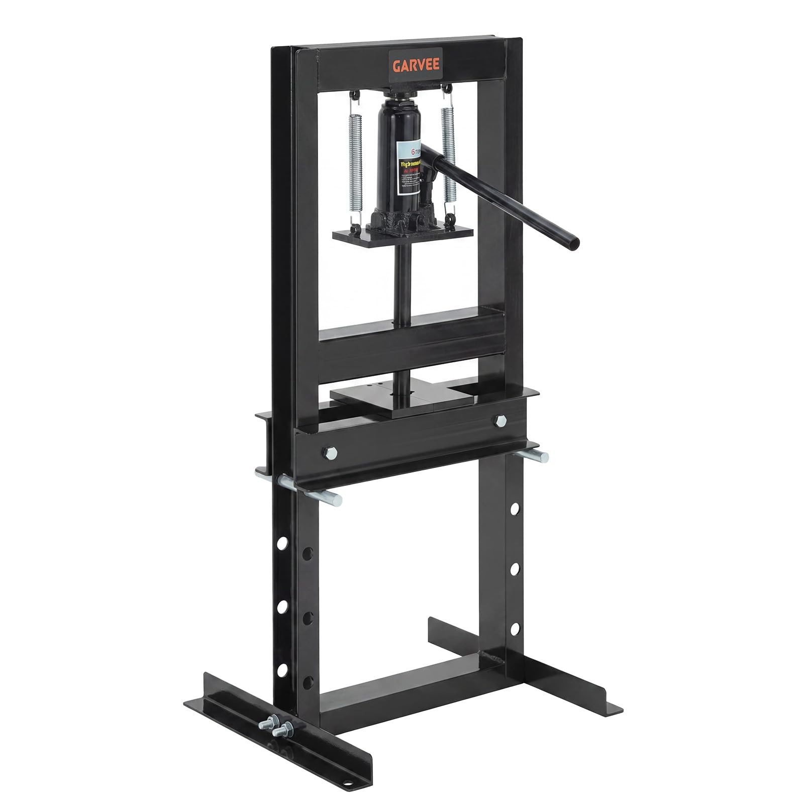 6/12/20 Ton Hydraulic Press, Hydraulic Shop Press H-Frame Garage Floor Press