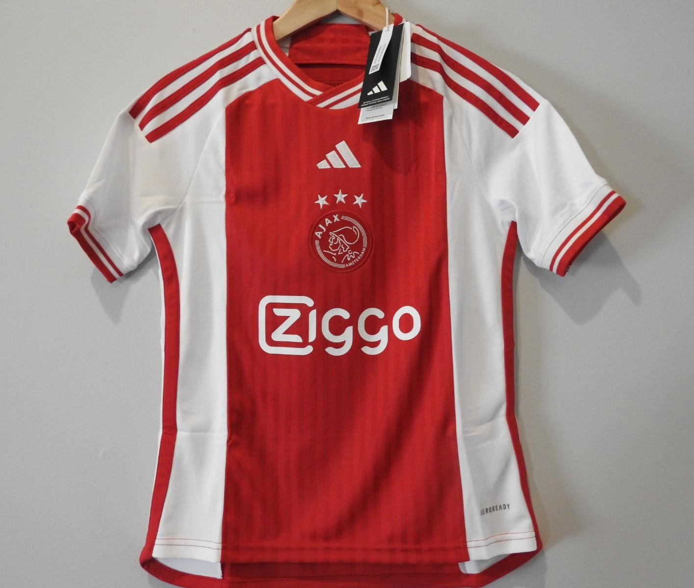 Adidas Ajax Amsterdam Football Soccer Home Jersey New Youth $80
