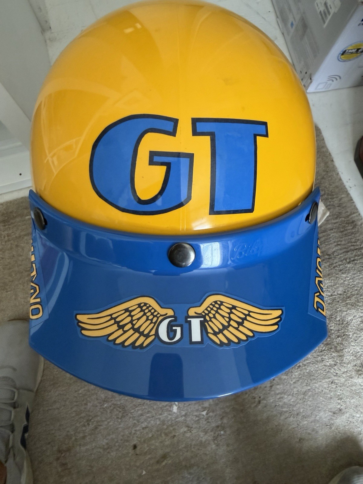 Vintage NOS ALLSPORT OPEN FACE BMX MOTO HELMET - GT BMX Vintage NOS ALLSPORT OPEN FACE BMX MOTO HELMET - GT BMX