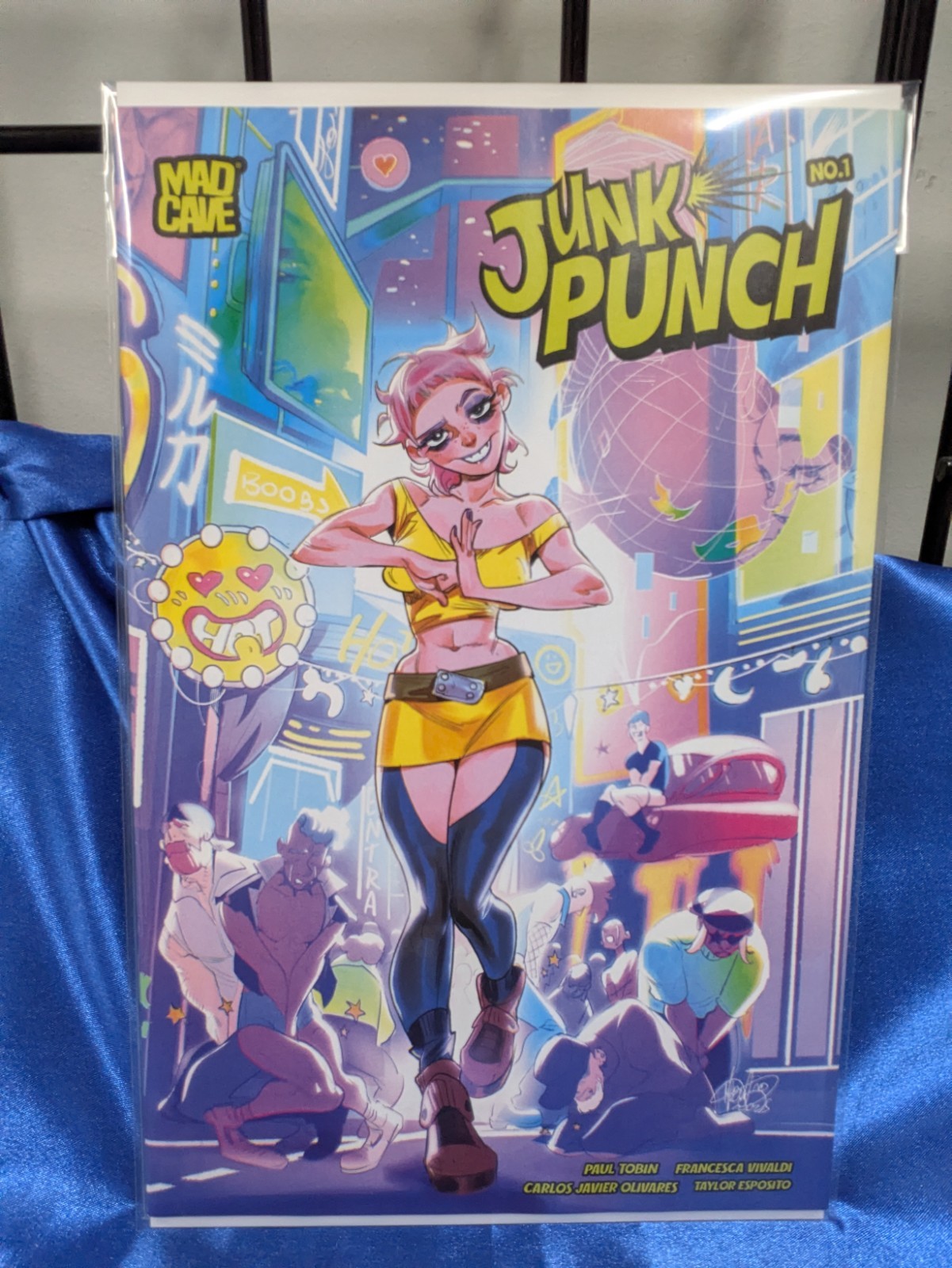 Junk Punch #1 (Of 5) Cover C Mirka Andolfo Variant (Mature)