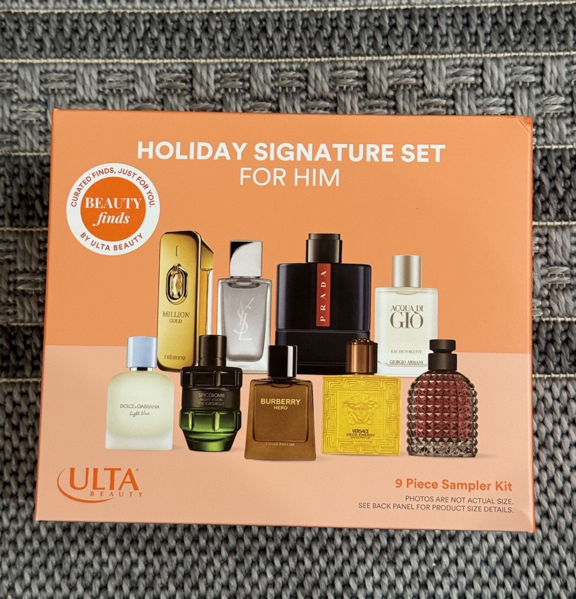 ULTA BEAUTY Mini COLOGNE 9 PC Set HOLIDAY SIGNATURE FOR HIM  Sealed, 2025, NWB