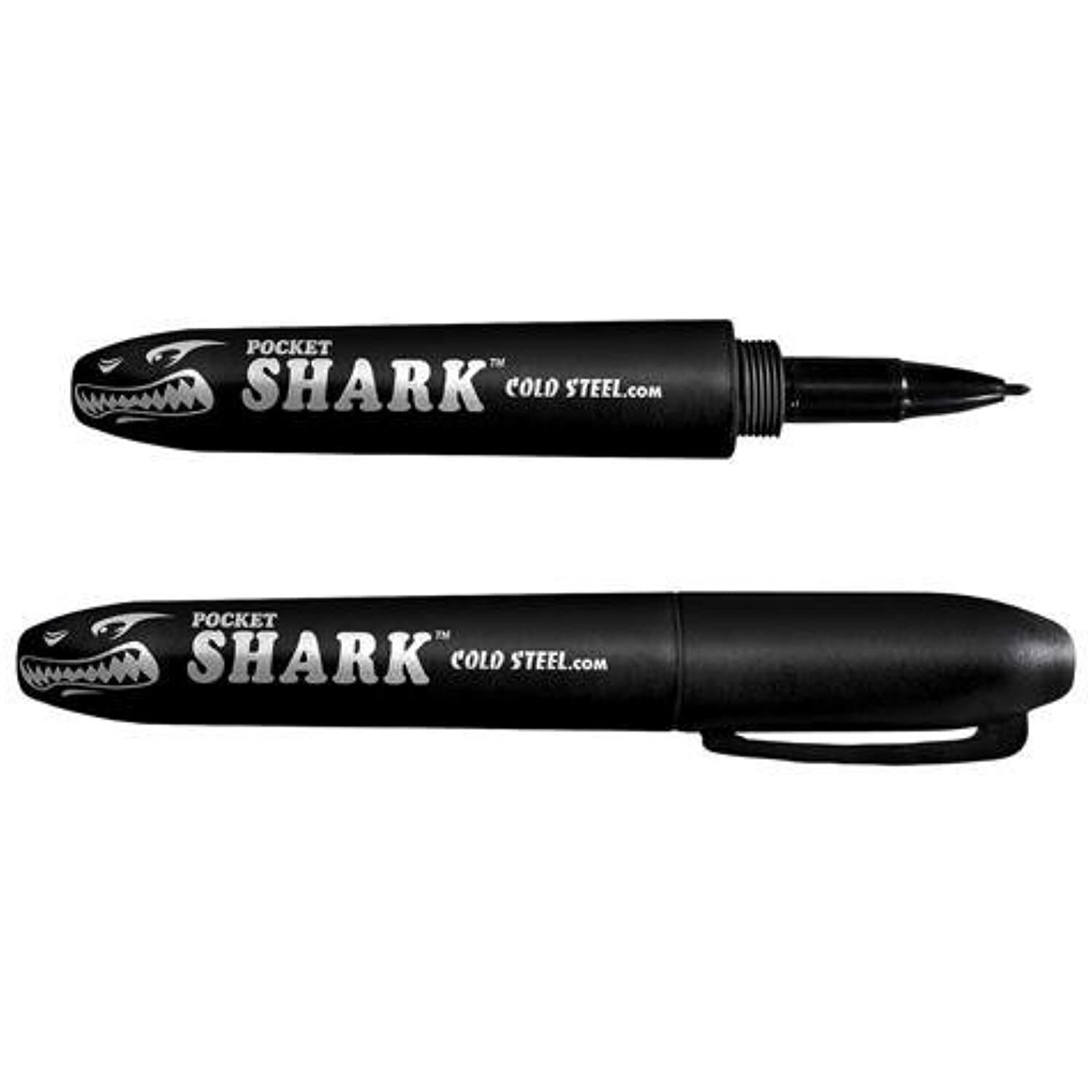 Cold Steel Black Pocket Shark 91SPB Permanent Marker and Self Defense Equipment