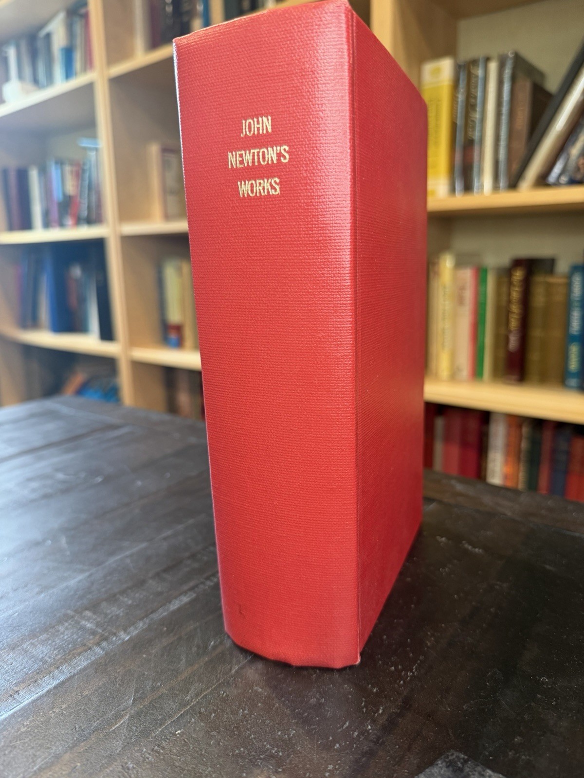 1844 The Works of Rev. John Newton Complete In One Volume Rebound Nice 1844 The Works of Rev. John Newton Complete In One Volume Rebound Nice