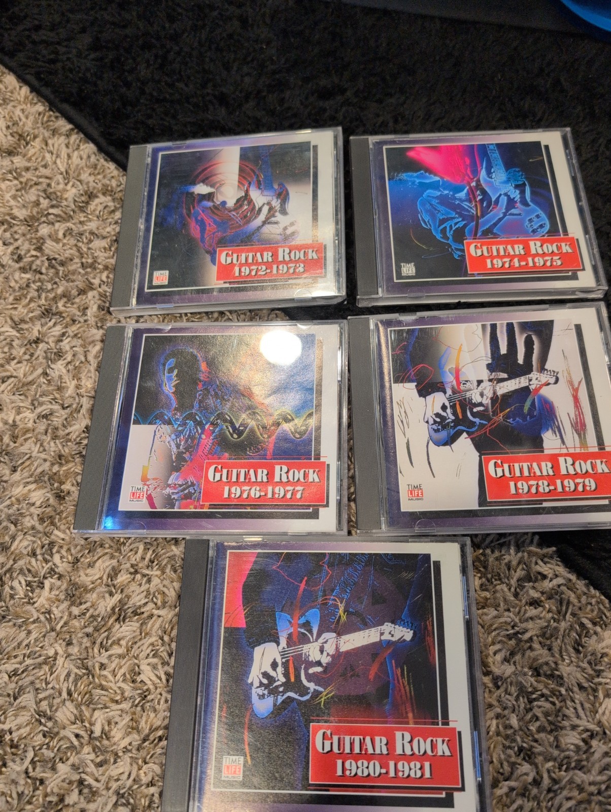 Guitar Rock 5 CD Set 1972-1981 New Black Sabbath, Ted Nugent, Alice Cooper 