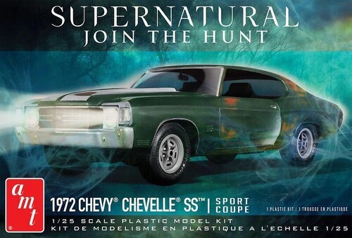 AMT Supernatural 1972 Chevy Chevelle 1/25 Scale Model Kit [New Toy]