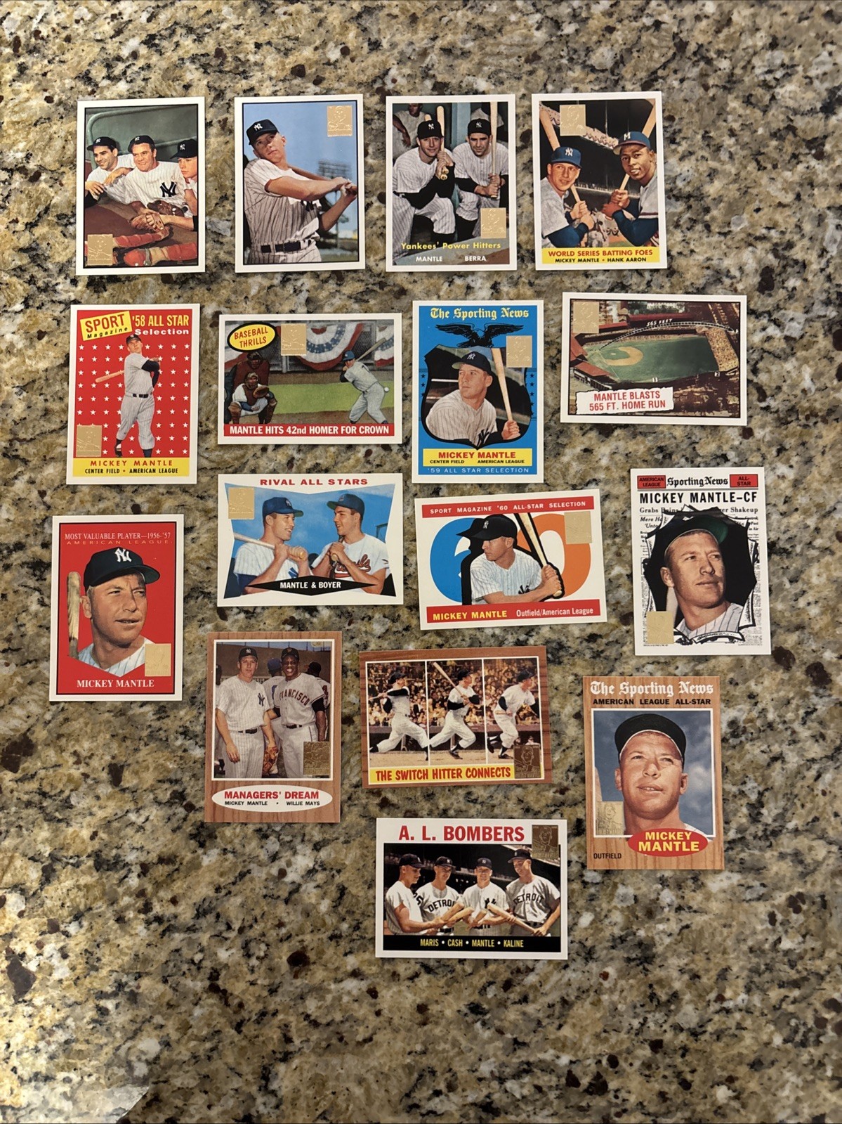 1996 TOPPS BASEBALL MICKEY MANTLE COMMEMORATIVE SET 21-36 READ DESCRIPTION 1996 TOPPS BASEBALL MICKEY MANTLE COMMEMORATIVE SET 21-36 READ DESCRIPTION