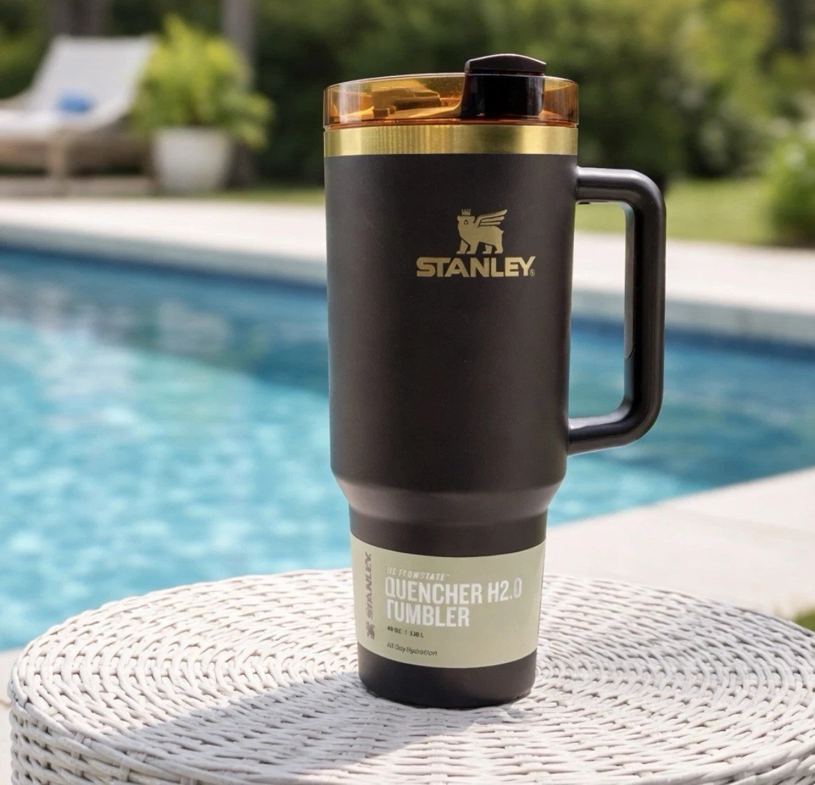 Stanley Chocolate Gold Quencher 40oz Tumbler Flowstate H2.0 Factory Sealed Box