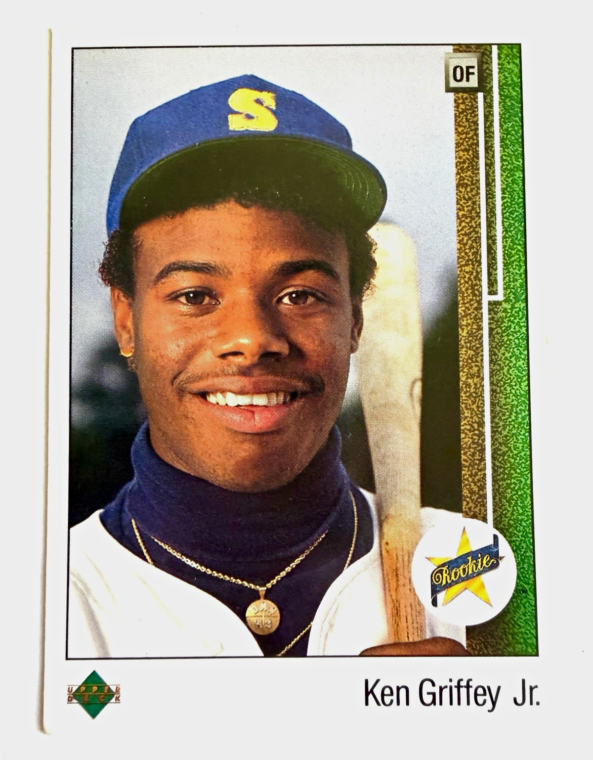 Upper Deck 1989 Star Rookie Ken Griffey Jr. #1 Rookie Seattle Mariners Upper Deck 1989 Star Rookie Ken Griffey Jr. #1 Rookie Seattle Mariners