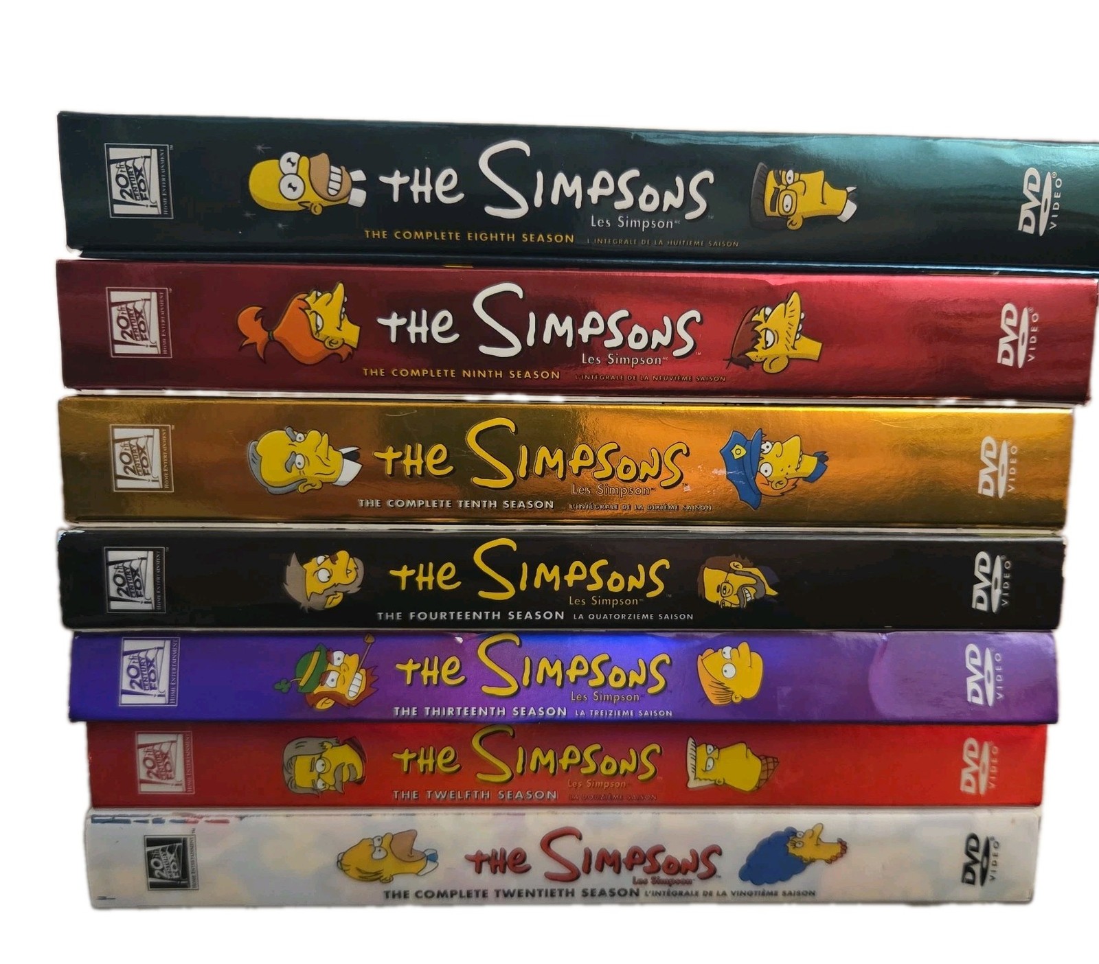 The Simpsons DVD Series Box Set Lot CIB - Like New