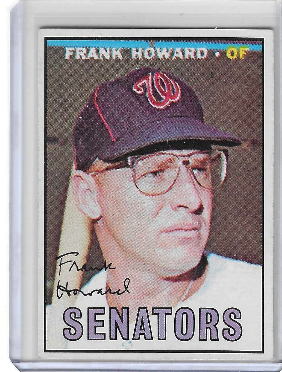 1967 Topps Frank Howard - #255 Senators (EX)
