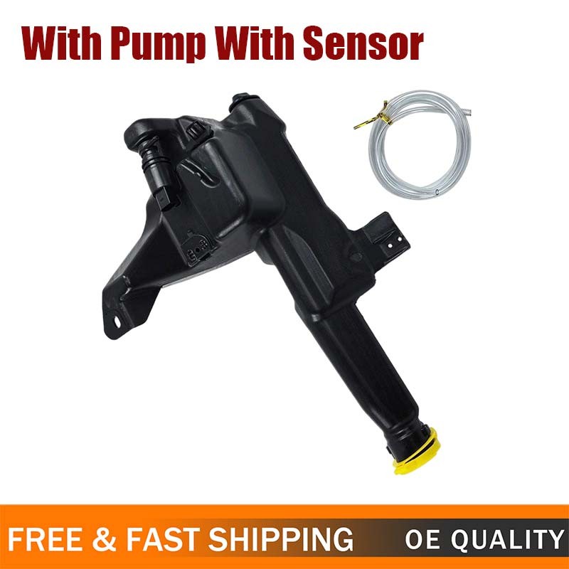 Washer Reservoir For 2014-2018 Ram 1500 Fits 2500 3500 with Pump 68230052AB
