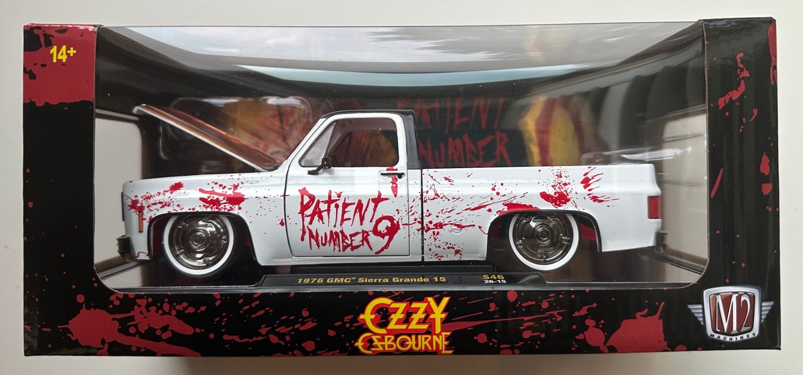 2026 M2 Machines Ozzy Osbourne 1:24 1976 GMC Sierra Grande 15 ~ 1 / 750 Chase