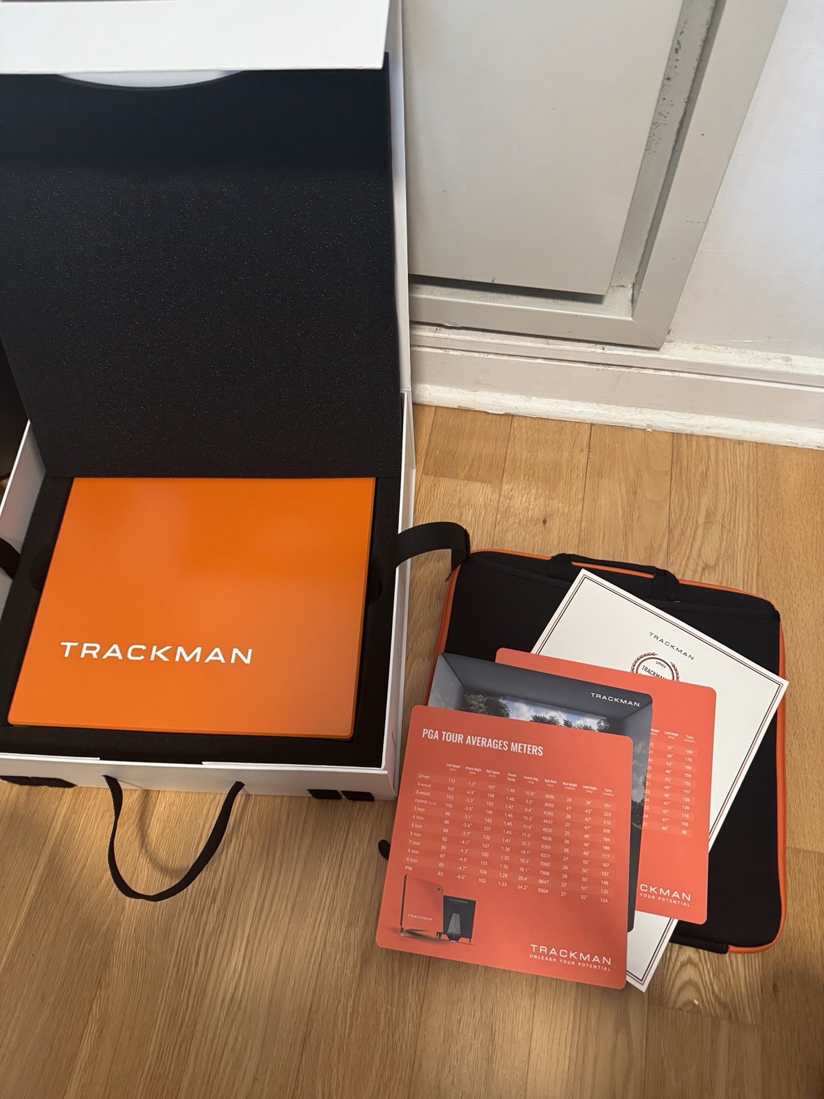 Trackman 4 Indoor/Outdoor Flawless Condition Box Accessories Included