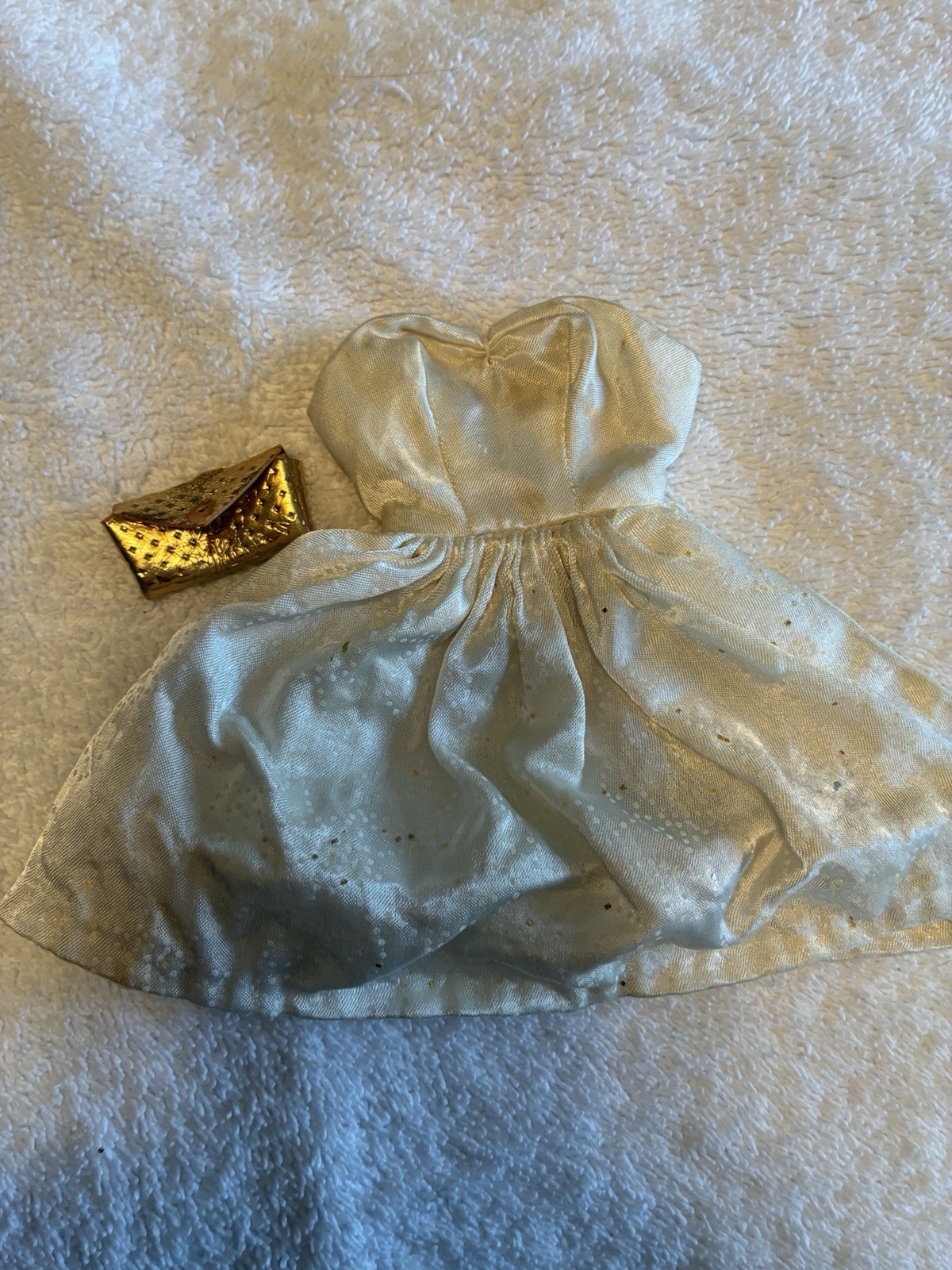 Vintage 1963 Barbie Doll Party Date Dress And Purse #958 Vintage 1963 Barbie Doll Party Date Dress And Purse #958