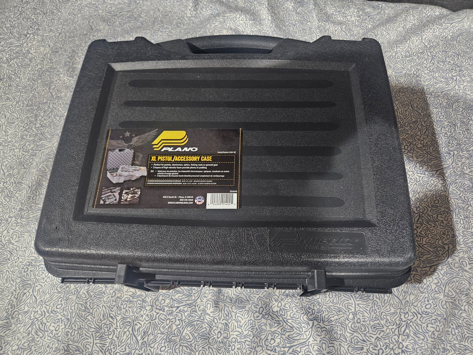 NEW XL Pistol Accessory Case Plano 1404-02 994046 Hard Case 1G46 NEW XL Pistol Accessory Case Plano 1404-02 994046 Hard Case 1G46
