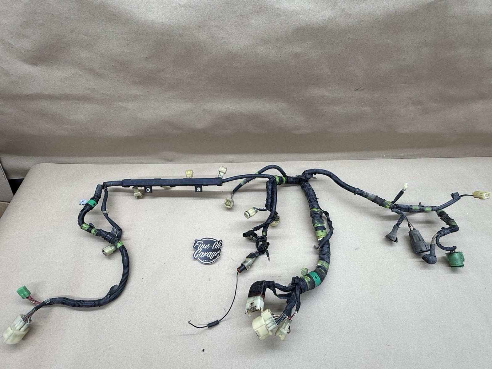 88-91 Civic CRX Si OEM D16A6 engine motor wiring wire harness OBD-0 M/T COMPLETE