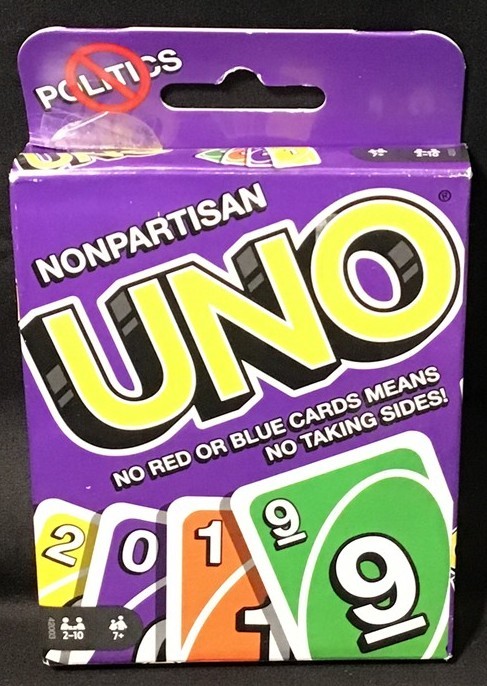 Uno ~ Nonpartisan ~ Special Edition ~ 2019 ~ Contents Sealed ~ OEJ