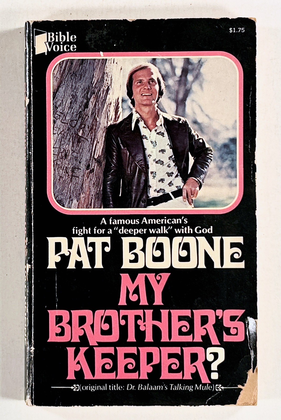 1975 singer Pat Boone MY BROTHER\'S KEEPER? Christian Bible Voice memoir PB