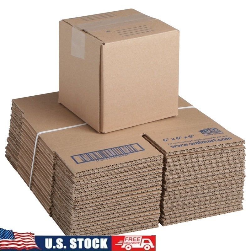 Small Shipping Boxes 6x6x6 Eco Friendly Recycled Material 30 Bundle New