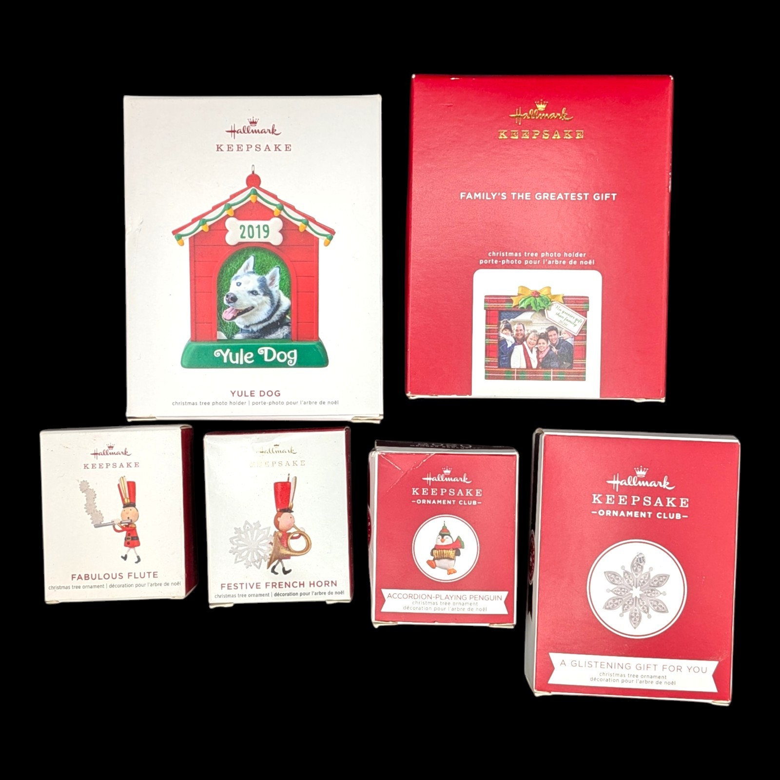 Hallmark Keepsake Ornaments Bundle Lot of 6 Hallmark Keepsake Ornaments Bundle Lot of 6