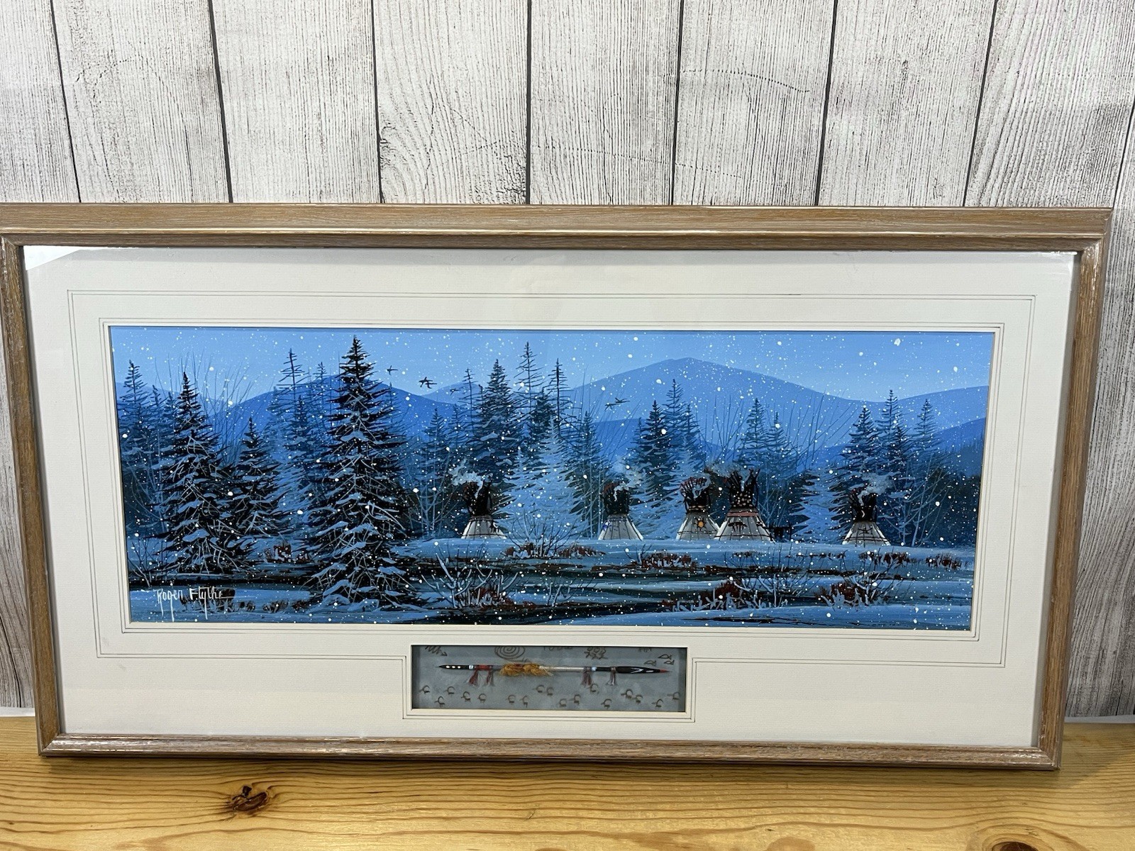 Gorgeous Original Acrylic Painting By Roger Flythe. “High Country Seclusion”