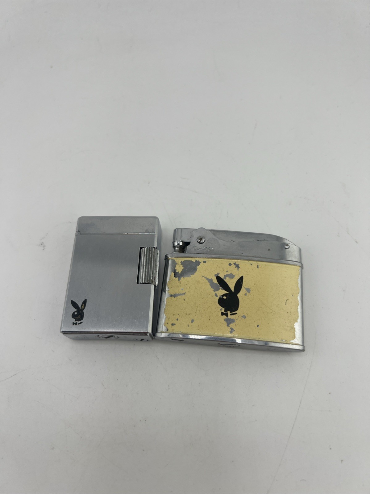 Vintage Playboy Bunny Logo Cigarette Lighters Need New Flints Vintage Playboy Bunny Logo Cigarette Lighters Need New Flints