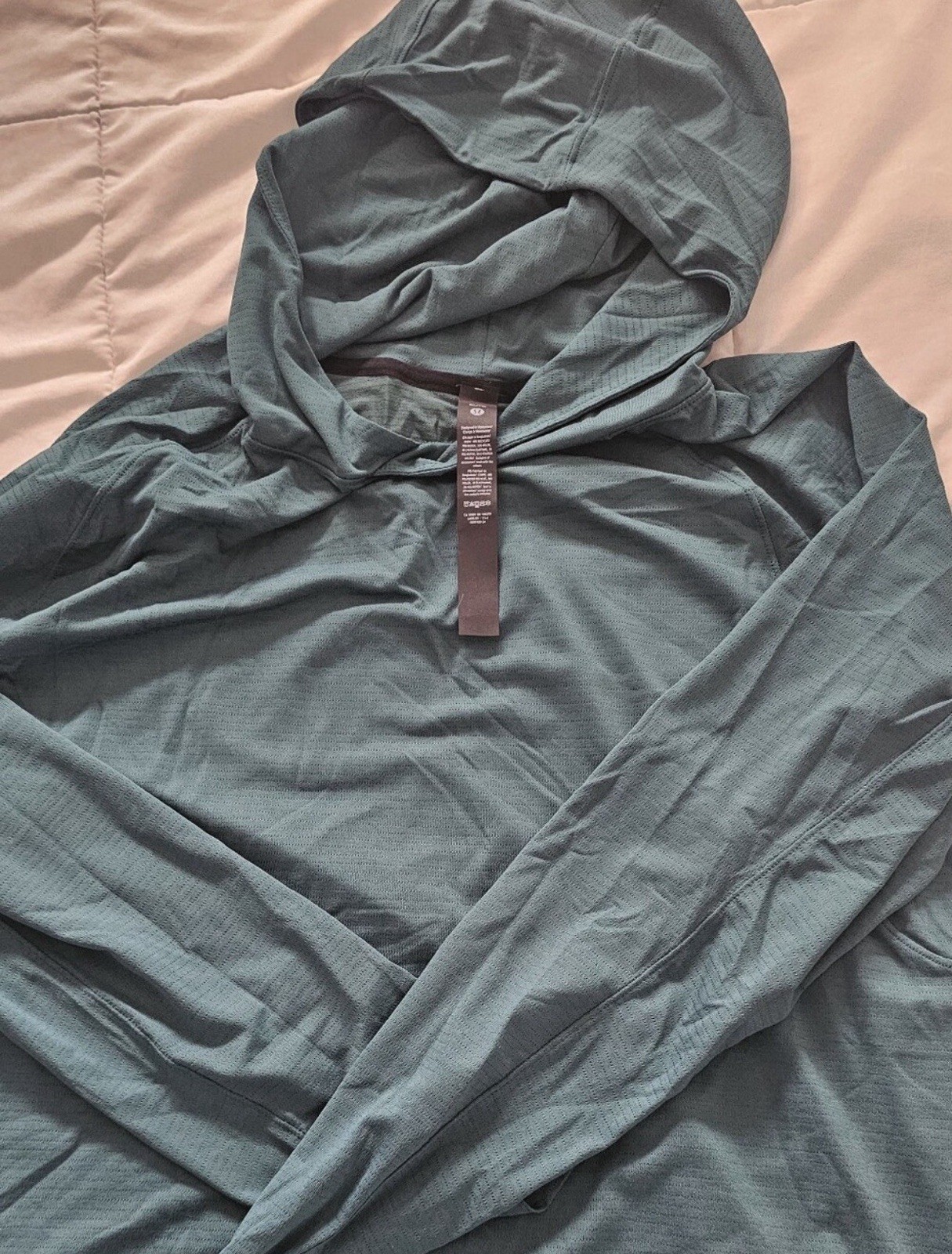 NWT Lululemon License to Train Hoodie Mens XL SMTL Storm Teal Better Everyday
